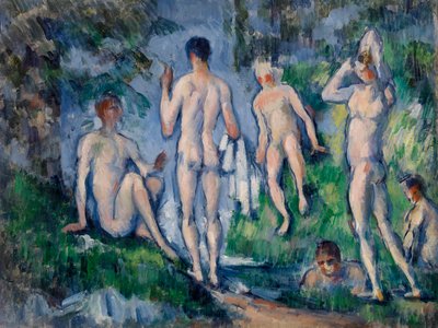 Group of Bathers by Paul Cézanne